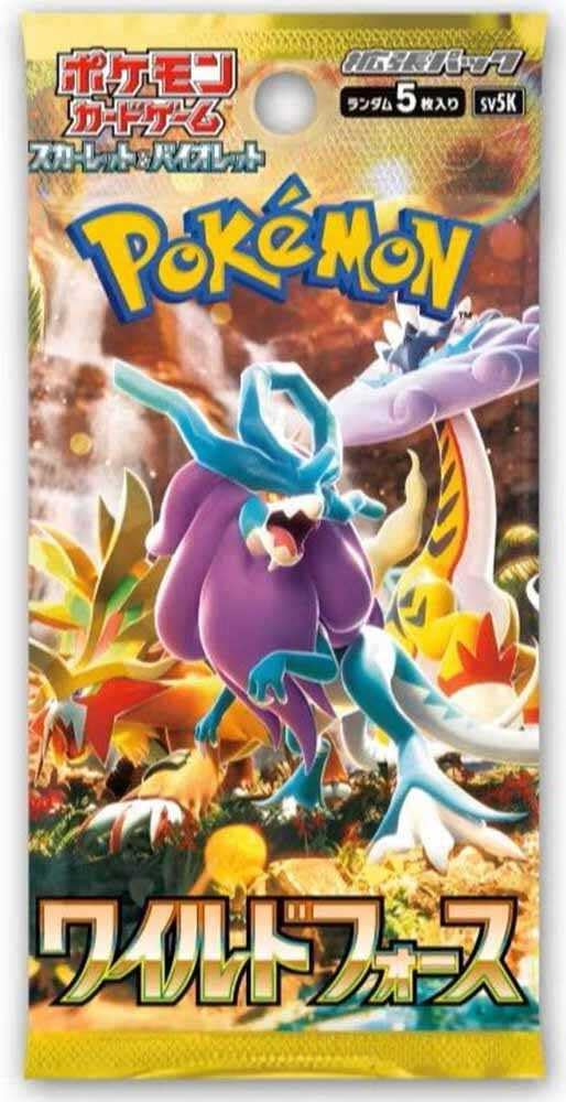 Booster Pokemon de Wild Force (sv5k)